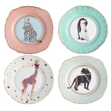 Load image into Gallery viewer, CHRISTMAS TEA PLATES, SET OF 4
