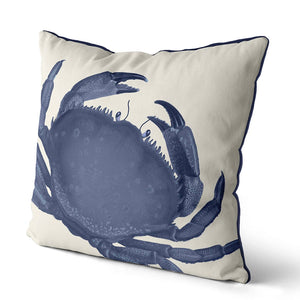 Blue Rock Crab, Cushion / Throw Pillow