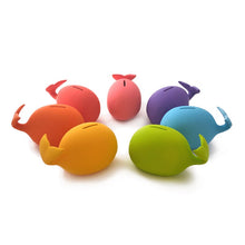 Load image into Gallery viewer, Whale Piggy Bank | Green Pottery Money Box | Fun Gift For All Ages
