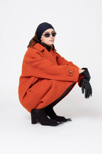 Load image into Gallery viewer, Wool Coat - Orange
