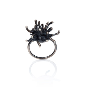 Mermaid Collection - OXIDIZED SILVER RING