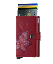 Load image into Gallery viewer, SECRID MINIWALLET STITCH MAGNOLIA ROSSO
