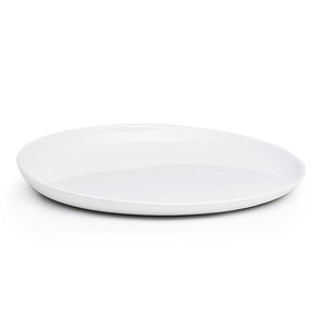 White Porcelain Cake Plate | Ceramic Serving Platter - Tea Tray - Serving Tray - Tea Accessory