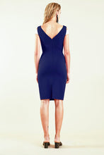 Load image into Gallery viewer, Colour Block Dress - Navy/White
