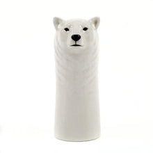 Load image into Gallery viewer, Ceramic Polar Bear Vase
