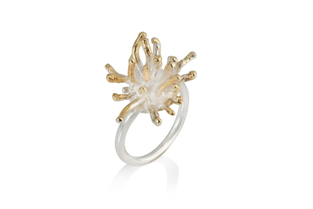 Mermaid Collection - GOLD PLATED SILVER Ring