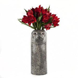 Large Harbour Seal Flower Vase