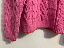 Load image into Gallery viewer, Cable Knit Cardigan Pink by Luella
