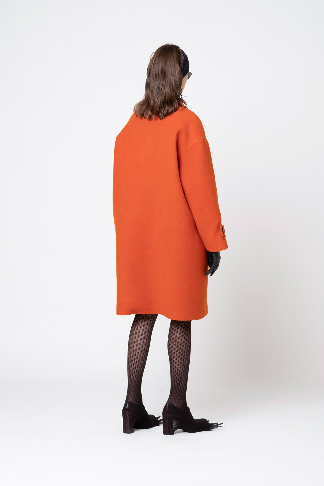 Wool Coat - Orange – RawLuxe boutique