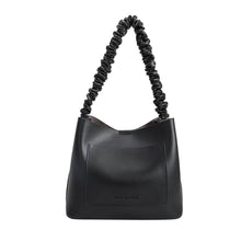 Load image into Gallery viewer, Charlotte Vegan Shoulder Bag in Black

