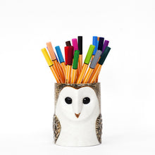 Load image into Gallery viewer, BARN OWL PENCIL POT
