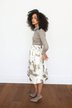 Load image into Gallery viewer, Floral Silk Skirt
