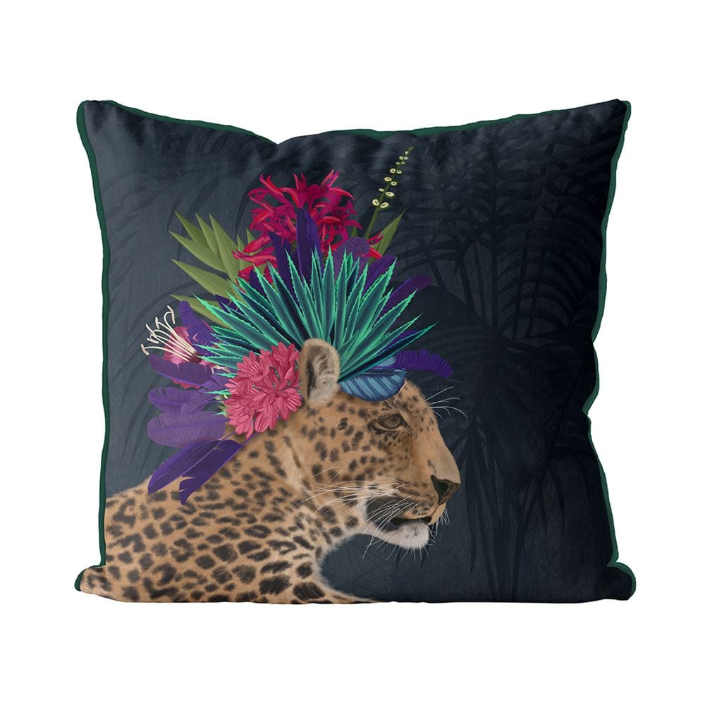 Hot House Leopard 1, Cushion / Throw Pillow