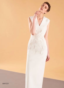 Ivory Classic Embroidered gown