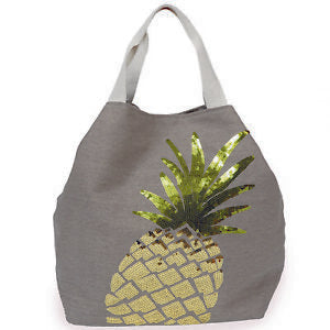 Boho Pineapple Bag - Stone