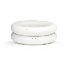 Load image into Gallery viewer, Porcelain Rings salt and pepper shakers - great wedding souvenir

