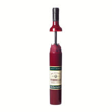 Load image into Gallery viewer, Burgundy Labeled Bottle Umbrella
