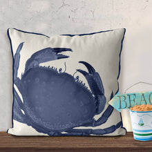 Load image into Gallery viewer, Blue Rock Crab, Cushion / Throw Pillow
