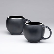 Load image into Gallery viewer, Modern tea set in Black &amp; White Ceramic | Tea Service Inspired by Eva Zeisel | Design Award Winner | Published in New York Times
