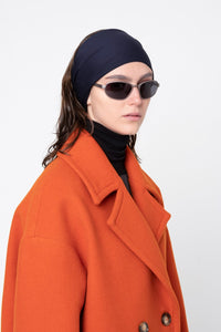 Wool Coat - Orange