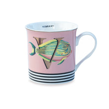 Load image into Gallery viewer, THE GOLD EDITION ALPHABET MUG - V for Vibrant
