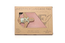 Load image into Gallery viewer, Stitch Luggage Tag - Pink
