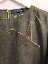 Load image into Gallery viewer, Yoshi Kondo Origami Dress - Army Green
