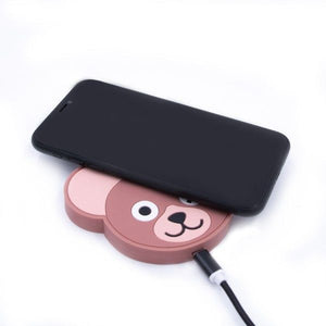 QI Wireless Charger - Nude Teddy Is Power
