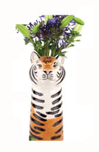 Load image into Gallery viewer, Large Flower Vase - Tiger
