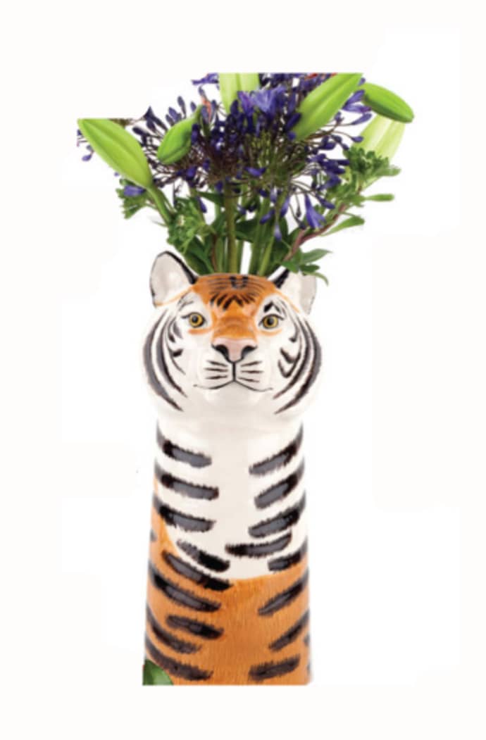 Large Flower Vase - Tiger