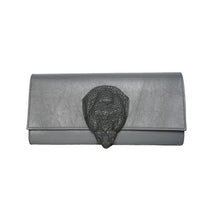 Load image into Gallery viewer, POCHETTE ARDOISE Grey Clutch bag
