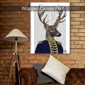 Captain Deer, Book Print / Art Print / Wall Art
